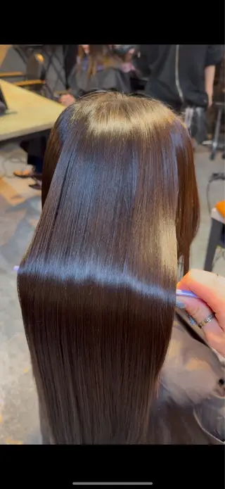 海老沼 佳緒のヘアスタイル