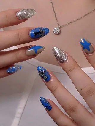 ネイル 3dパーツ/流行り 👧shushu❤️のネイルデザイン