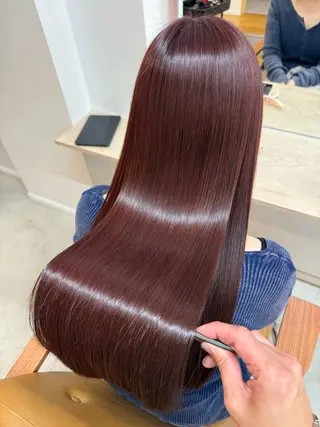 ロング カラー 吉田 裕太朗のヘアスタイル