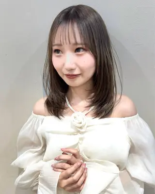 ミディアム 韓国ヘア特化型美容師 MITSUI🇰🇷のヘアスタイル