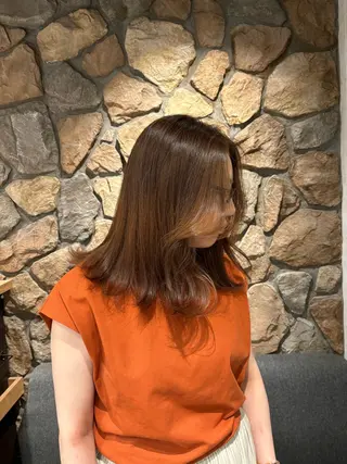 ミディアム 小玉 唯依のヘアスタイル