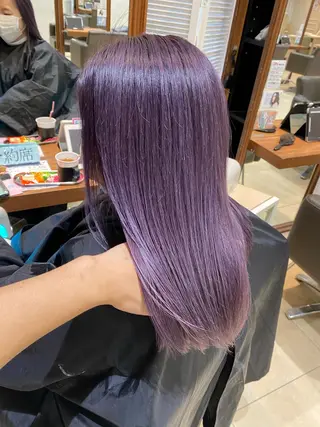 セミロング Rubik's江坂 ルービックえさかのヘアスタイル