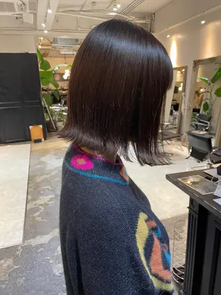 カラー MION✂️ 似合わせカットのヘアスタイル