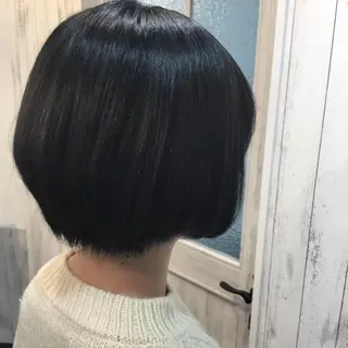 ショート カラー パーマ 金崎 新吾のヘアスタイル