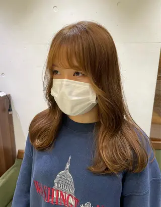 ロング 韓国風ヘア/パーマ ♡あゆのヘアスタイル