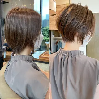 ショート ✨大人ショート専門 /カットモデル/銀座のヘアスタイル