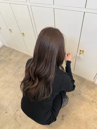 ロング カラー eclat hair's BEAU group所属・吉川 莉央のヘアスタイル