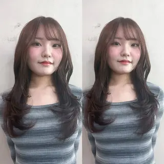 ミディアム カラー La fith hair charme 渋谷店【ラフィス ヘアー シャルム】所属・ボブ🫧縮毛🫧渋谷 KURUMI💛のヘアスタイル