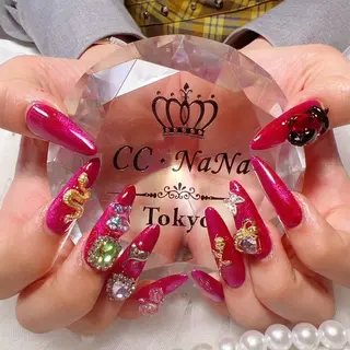 ネイル 💎CC・NaNa 韓国風ネイル🌙Cのネイルデザイン