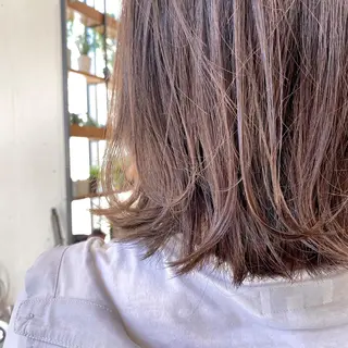 ミディアム カラー ヘアアレンジ tane.所属・【ダメージレス施術】 【透明感】北村 拓也のヘアスタイル