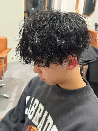 ショート パーマ メンズ 【メンズ特化】 メンズパーマ/雄斗のヘアスタイル