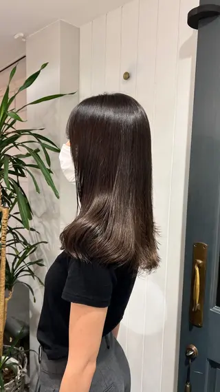 セミロング カラー ☆ HARUKA ☆のヘアスタイル