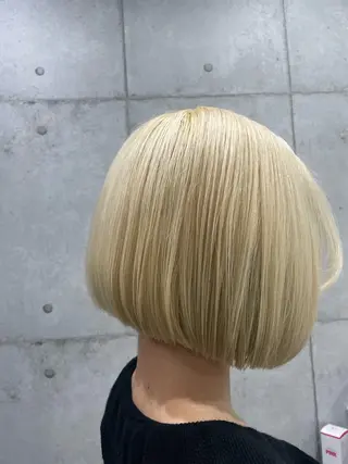 ショート フジノ マホのヘアスタイル