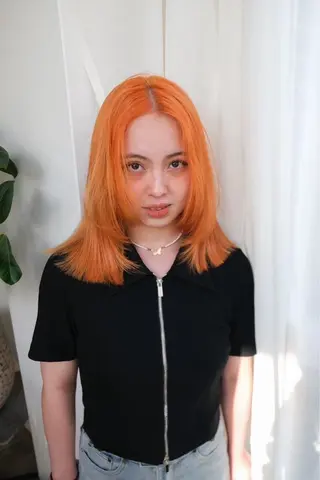 カラー ness 一花のヘアスタイル