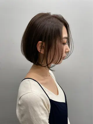 ショート 京都レイヤーカット/ 縮毛矯正/羽柴りくのヘアスタイル