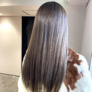 ロング カラー 松井那津子 /ハイライトブリーチのヘアスタイル