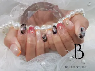 ミディアム brilliant nail💎あやのネイルデザイン