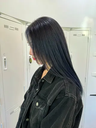 ロング カラー 垢抜け/レイヤー/ ハイトーン/アスナのヘアスタイル