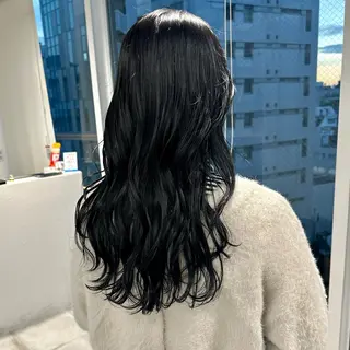 セミロング カラー ブリーチなし/レイヤ ー特化🌈Tommyのヘアスタイル