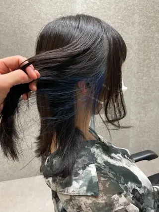 ミディアム 髪質改善ヘアケア 艶髪特化/上田のヘアスタイル