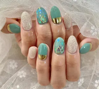 ネイル ラッキースター 大人気店のネイルデザイン