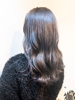 ロング カラー natsu fujinoのヘアスタイル