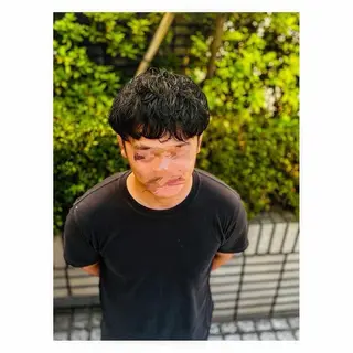 ショート パーマ メンズ cmake所属・. kanokoのヘアスタイル