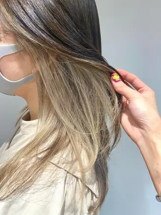 ロング カラー 🌈🌸あおき みちる🌟💗のヘアスタイル