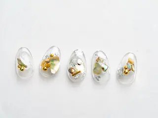 ミディアム VANiSH 船本のネイルデザイン