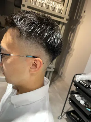 メンズ ブリーチ👩‍🦳/ ‪✂︎MANAMIのヘアスタイル