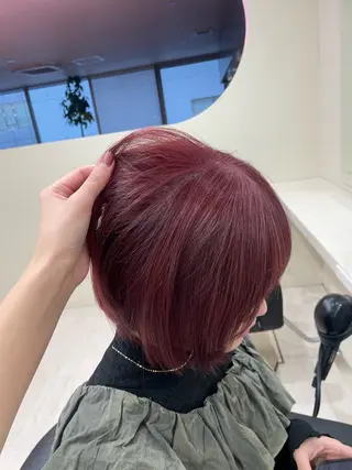 ミディアム 🎀🫧透明感 ピンクラベンダー💟のヘアスタイル