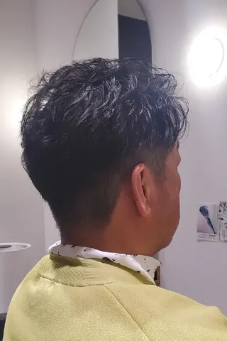 メンズ パーマ ショート 💫似合わせカット 💫かずはのヘアスタイル