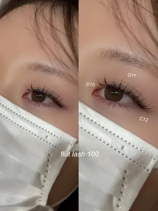 マツエク・マツパ No.3 Lash&Brow【まつ毛と眉の専門店】前橋店所属・吉田 楓音のマツエク・マツパデザイン