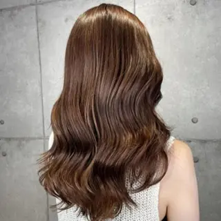 セミロング カラー newi 赤羽のヘアスタイル
