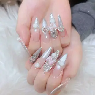 ネイル ゴテゴテ ネイルのネイルデザイン