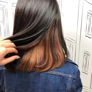 セミロング カラー レイヤー,ボブ / 彩未のヘアスタイル