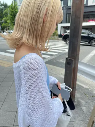 ミディアム ルレイル所属・shiba nanaのヘアスタイル