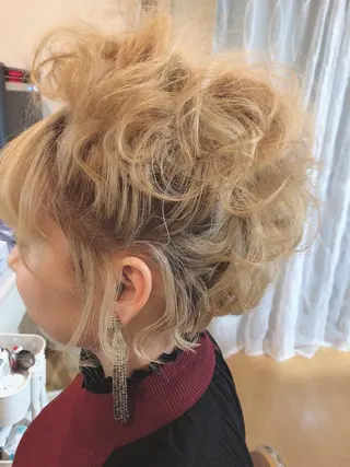 ショート ヘアアレンジ hair＆make SENSE所属・伴 香織のヘアスタイル