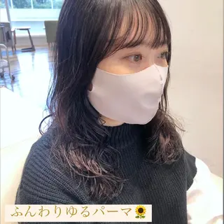 ロング パーマ BELLA/天王寺/ 似合わせ/木浦心のヘアスタイル