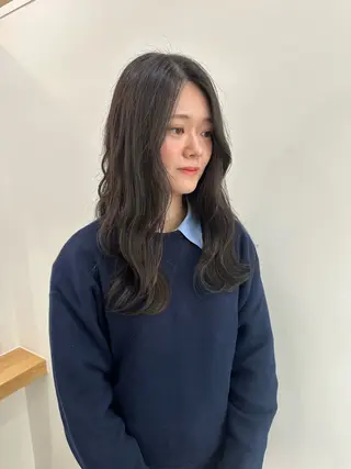 セミロング カラー ヘアセット/艶カラー 💐nao.のヘアスタイル