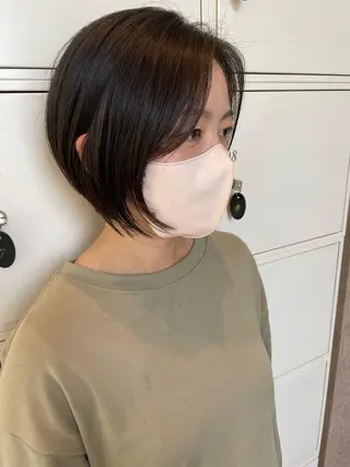 ショート 鶴岡で縮毛矯正なら お任せ！ハヤシナオミのヘアスタイル