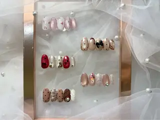 ネイル Queennail 北堀江megumiのネイルデザイン