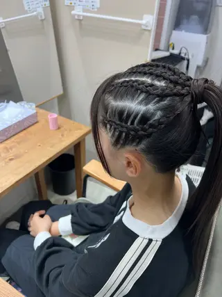 ロング ヘアアレンジ 山室 敬義のヘアスタイル