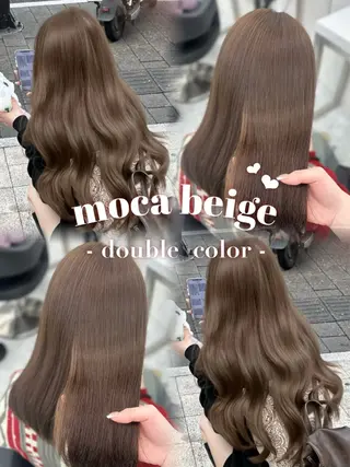 セミロング カラー 似合わせstyle ❤︎misaki❤︎のヘアスタイル