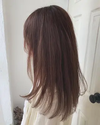 ロング カラー fio マナミのヘアスタイル