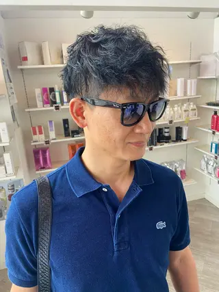 ショート メンズ 瀧下 唯のヘアスタイル