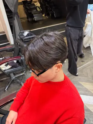 ショート メンズ PERCUT名古屋栄店所属・縮毛矯正モデル募集／ 米田　奈月のヘアスタイル