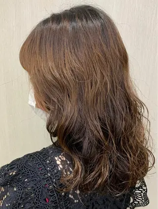 ミディアム パーマ 🌈似合わせカット 中村隆寛のヘアスタイル