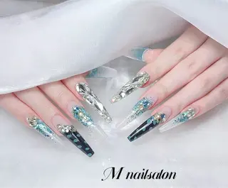 ネイル M🌷nail 長さだし専門店のネイルデザイン