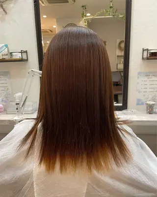 セミロング パーマ fleur所属・津田 あかねのヘアスタイル